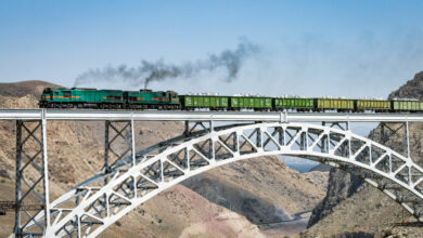 عبور نخستین قطار روسیه-پاکستان از مسیر ایران