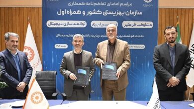 امضای تفاهمنامه همکاری همراه اول و بهزیستی درحمایت از اقشار آسیبپذیر امضای تفاهمنامه همکاری همراه اول و بهزیستی درحمایت از اقشار آسیبپذیر