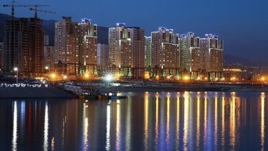 تهویه طبیعی هوای تهران در منطقه ۲۲ در حال مسدود شدن است