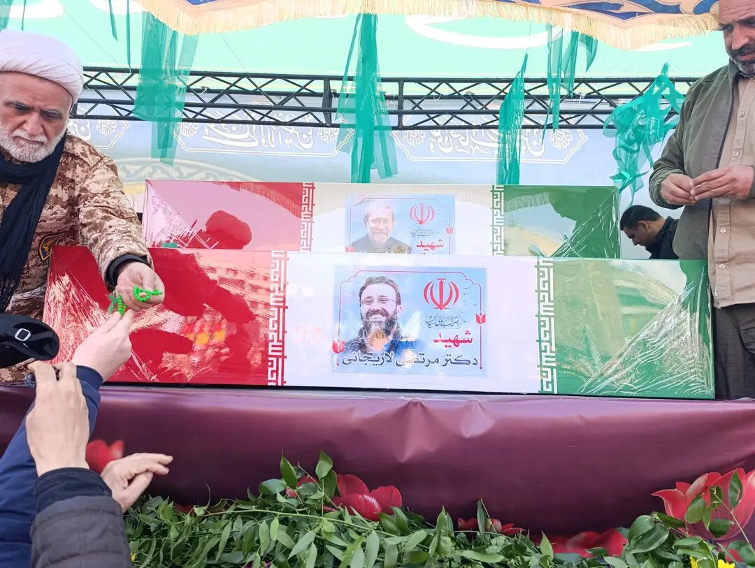 تصاویر توجهبرانگیز از مراسم تشییع علی لاریجانی تصاویر توجهبرانگیز از مراسم تشییع علی لاریجانی