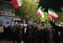 حماسه حضور پرشور مردم آشتیان درشب پنجاه و ششم بیعت با رهبر معظم انقلاب