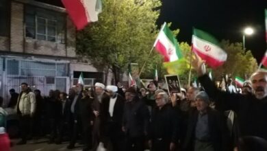 حماسه حضور پرشور مردم آشتیان درشب پنجاه و ششم بیعت با رهبر معظم انقلاب