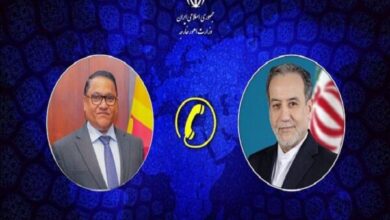 گفتگوی تلفنی وزرای امور خارجه جمهوری اسلامی ایران و سریلانکا
