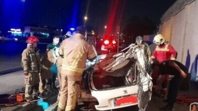 آمار کشته‌شدگان تصادف وحشتناک تهران اعلام شد