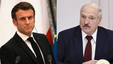 رایزنی روسای جمهور بلاروس و فرانسه درباره روابط مینسک با اتحادیه اروپا