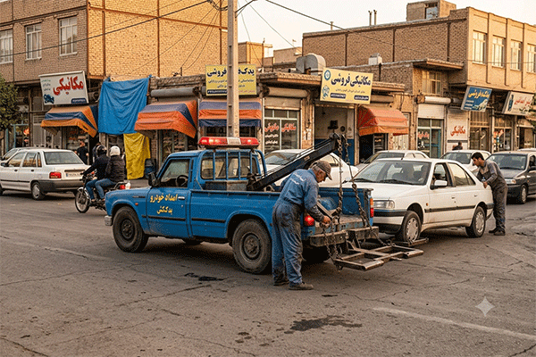 هزینه یدک‌کش خودرو در اصفهان 1405؛ چقدر باید بپردازید؟