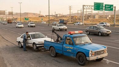 هزینه یدک‌کش خودرو در اصفهان 1405؛ چقدر باید بپردازید؟