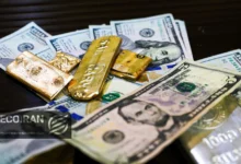 قیمت طلا و دلار امروز سه شنبه 9تیر/ دلار افزایشی شد، طلا کاهشی + جدول