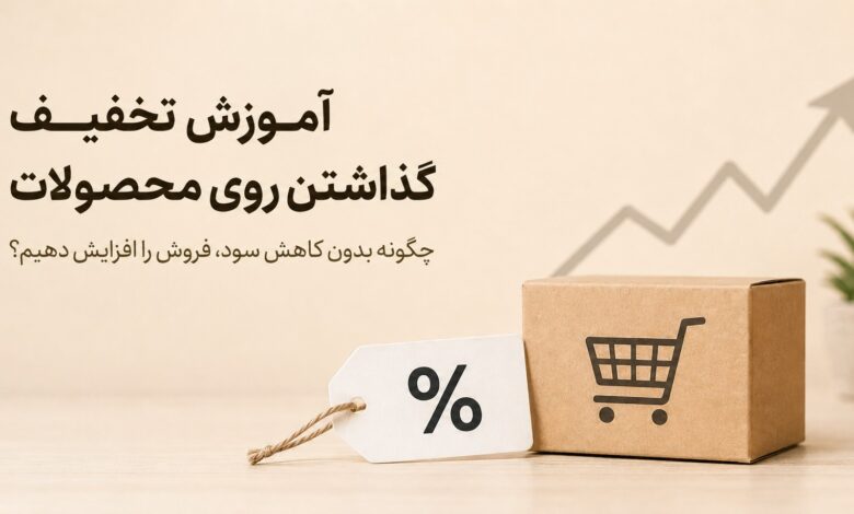 آموزش تخفیف گذاشتن روی محصولات؛ چگونه بدون کاهش سود، فروش را افزایش دهیم؟ آموزش تخفیف گذاشتن روی محصولات