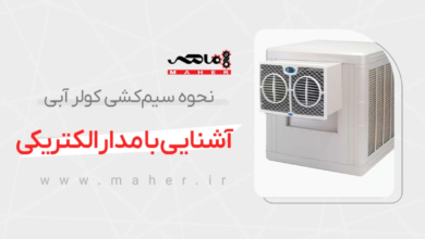 سیم کشی کولر آبی؛ راهنمای کاربردی برای نصب ایمن، عیبیابی و عملکرد بهتر برق کولر آبی