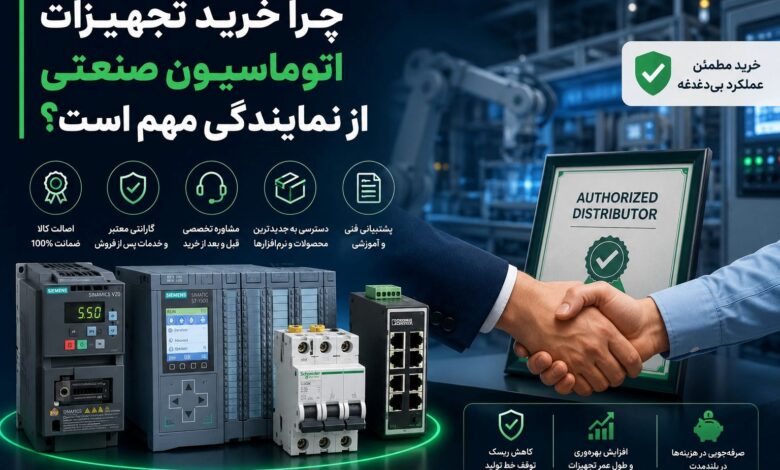 چرا خرید تجهیزات اتوماسیون صنعتی از نمایندگی مهم است؟ چرا خرید تجهیزات اتوماسیون صنعتی از نمایندگی مهم است؟