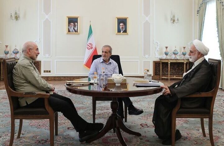 نشست سران قوا به میزبانی رئیس جمهور برگزار شد نشست سران قوا به میزبانی رئیس جمهور برگزار شد