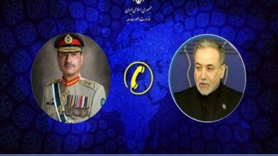 گفتگوی تلفنی عراقچی و فرمانده ارتش پاکستان گفتگوی تلفنی عراقچی و فرمانده ارتش پاکستان