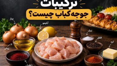 ترکیبات جوجه کباب چیست؟ بهترین مواد برای جوجه کباب خوشمزه و رستورانی